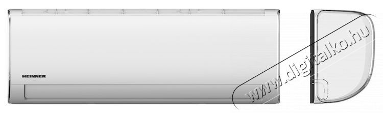 Heinner HAC-CR24WIFI Crystal Kl&iacute;maberendez&eacute;s, 7kW, Fűt&eacute;s funkci&oacute;, High Density szűrő, Follow me funkci&oacute;, Turb&oacute; funkci&oacute;, R32, A++ energiaoszt&aacute;ly, Feh&eacute;r H&aacute;ztart&aacute;s / Otthon / K&uuml;lt&eacute;r - Ventil&aacute;tor / L&eacute;gkondicion&aacute;l&oacute; - Split kl&iacute;ma - 536773