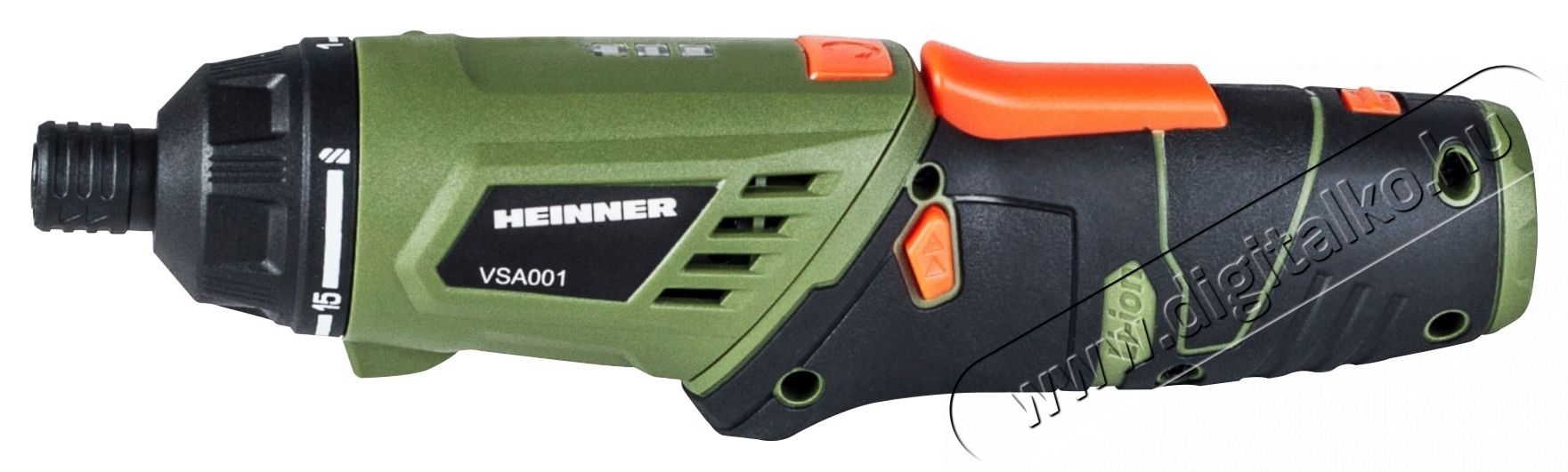 Heinner Li-Ion VSA001 akkus csavarh&uacute;z&oacute;, 3,6 V, 1,3 Ah, 210 RPM + tartoz&eacute;kok H&aacute;ztart&aacute;s / Otthon / K&uuml;lt&eacute;r - Szersz&aacute;m - Akkumul&aacute;toros csavarh&uacute;z&oacute; - 536819