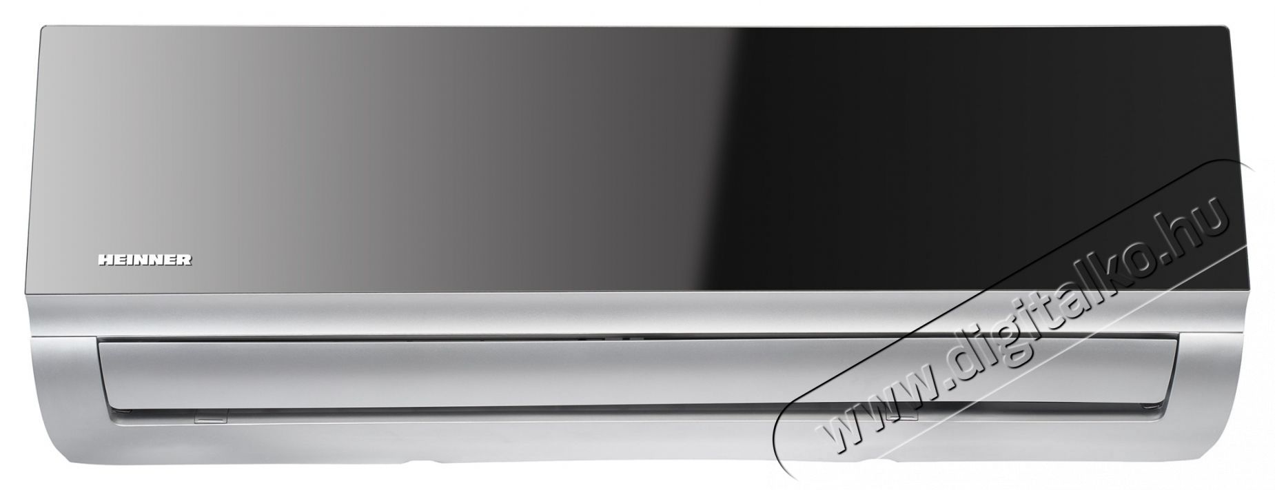 Heinner Mirror HAC-MRB12SLWIFI Kl&iacute;ma, A++ Energiaoszt&aacute;ly, 12.000 BTU, Wi-Fi, Fűt&eacute;s, Follow Me funkci&oacute;, Fekete/Ez&uuml;st H&aacute;ztart&aacute;s / Otthon / K&uuml;lt&eacute;r - Ventil&aacute;tor / L&eacute;gkondicion&aacute;l&oacute; - Split kl&iacute;ma - 536790