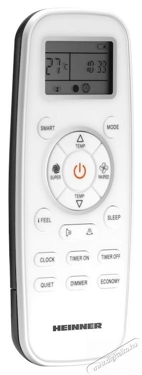 Heinner 18000 BTU kl&iacute;ma, A++ oszt&aacute;ly&uacute;, 3 m-es szerelők&eacute;szlet, iFeel funkci&oacute;, HAC-HS18KIT++, feh&eacute;r H&aacute;ztart&aacute;s / Otthon / K&uuml;lt&eacute;r - Ventil&aacute;tor / L&eacute;gkondicion&aacute;l&oacute; - Split kl&iacute;ma - 536779