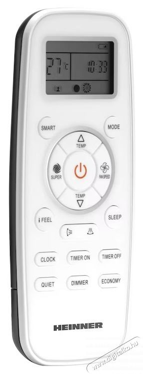 Heinner 24000 BTU WI-FI kl&iacute;ma, A++ oszt&aacute;ly, 3 m&eacute;teres szerelők&eacute;szlet, iFeel funkci&oacute;, HAC-HS24KITWIFI++, feh&eacute;r H&aacute;ztart&aacute;s / Otthon / K&uuml;lt&eacute;r - Ventil&aacute;tor / L&eacute;gkondicion&aacute;l&oacute; - Split kl&iacute;ma - 536775