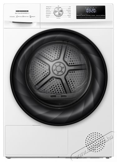 Heinner HHPD-HMY80IVFC+++ hőszivatty&uacute;s sz&aacute;r&iacute;t&oacute;g&eacute;p, 8 kg, C energiaoszt&aacute;ly, inverteres motor, feh&eacute;r H&aacute;ztart&aacute;s / Otthon / K&uuml;lt&eacute;r - Mos&oacute;g&eacute;p / sz&aacute;r&iacute;t&oacute;g&eacute;p - Sz&aacute;r&iacute;t&oacute;g&eacute;p - 536853