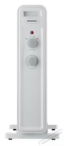 Heinner HOH-M09WH-BK olajradi&aacute;tor, 9 elem, 1000W/1300W/2200W, &Aacute;ll&iacute;that&oacute; termoszt&aacute;t, V&eacute;delem t&uacute;lmeleged&eacute;s ellen, Felborul&aacute;s v&eacute;delem, Kerekek, K&aacute;belt&aacute;rol&oacute;, Fekete/Feh&eacute;r H&aacute;ztart&aacute;s / Otthon / K&uuml;lt&eacute;r - Fűt&eacute;s - Olajradi&aacute;tor - 536801