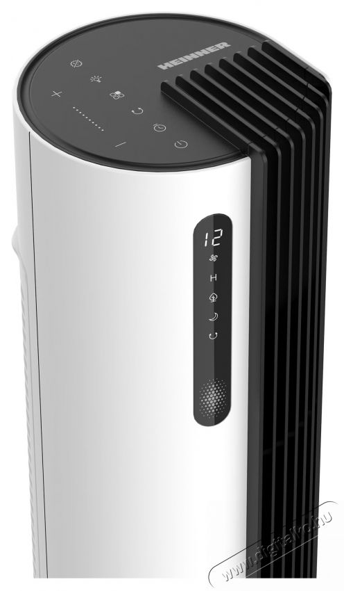 Heinner HTF-LDC30WH toronyventil&aacute;tor, 30W, 12 sebess&eacute;g, H: 110cm, Steriliz&aacute;l&aacute;si funkci&oacute;, &Eacute;rint&eacute;svez&eacute;rl&eacute;s, Oszcill&aacute;ci&oacute;s funkci&oacute;, Feh&eacute;r H&aacute;ztart&aacute;s / Otthon / K&uuml;lt&eacute;r - Ventil&aacute;tor / L&eacute;gkondicion&aacute;l&oacute; - &Aacute;ll&oacute; / padl&oacute; ventil&aacute;tor - 536800