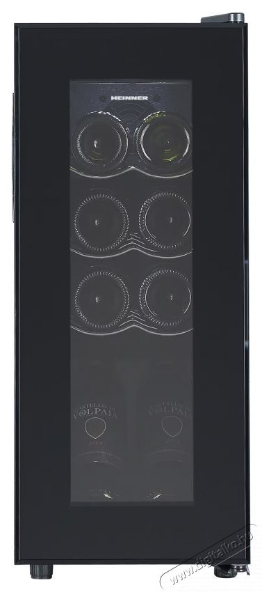 Heinner HRV-A28DRM8 borhűtő, 28 l / 8 palack,Fekete Konyhai term&eacute;kek - Hűtő, fagyaszt&oacute; (szabadon&aacute;ll&oacute;) - Borhűtő - 533466