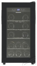 Heinner HRV-A52DRM18 borhűtő, 52 l / 18 palack, Fekete Konyhai term&eacute;kek - Hűtő, fagyaszt&oacute; (szabadon&aacute;ll&oacute;) - Borhűtő - 533465