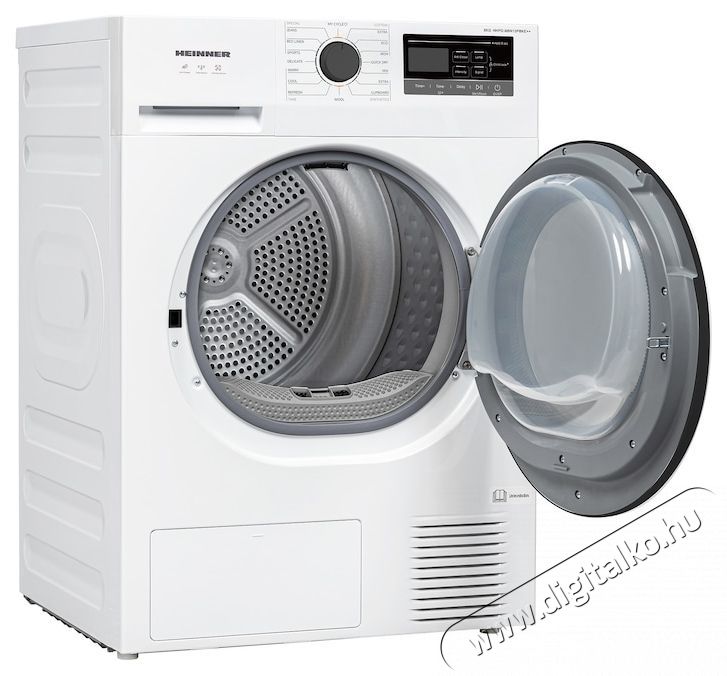 Heinner HHPD-M8N13PBKE++ hőszivatty&uacute;s sz&aacute;r&iacute;t&oacute;g&eacute;p, 8 kg, 16 program, E energiaoszt&aacute;ly H&aacute;ztart&aacute;s / Otthon / K&uuml;lt&eacute;r - Mos&oacute;g&eacute;p / sz&aacute;r&iacute;t&oacute;g&eacute;p - Sz&aacute;r&iacute;t&oacute;g&eacute;p - 536826
