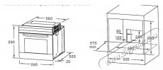 Heinner HBO-M659GC-GBK Be&eacute;p&iacute;thető s&uuml;tő, Elektromos, 65 l, Mechanikus időz&iacute;tő, sz&uuml;rke, A energiaoszt&aacute;ly, Fekete Konyhai term&eacute;kek - S&uuml;tő-főzőlap, tűzhely (be&eacute;p&iacute;thető) - S&uuml;tő (be&eacute;p&iacute;thető) - 537862
