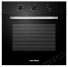 Heinner HBO-M659GC-GBK Be&eacute;p&iacute;thető s&uuml;tő, Elektromos, 65 l, Mechanikus időz&iacute;tő, sz&uuml;rke, A energiaoszt&aacute;ly, Fekete Konyhai term&eacute;kek - S&uuml;tő-főzőlap, tűzhely (be&eacute;p&iacute;thető) - S&uuml;tő (be&eacute;p&iacute;thető) - 537862