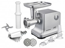 Heinner MG-2100SS dar&aacute;l&oacute;, 2100 W, Paradicsomtartoz&eacute;k, Kolb&aacute;sztartoz&eacute;k, Rozsdamentes k&eacute;s &eacute;s szita, Ez&uuml;st Konyhai term&eacute;kek - Konyhai kisg&eacute;p (elők&eacute;sz&iacute;t&eacute;s / feldolgoz&aacute;s) - H&uacute;sdar&aacute;l&oacute; - 533473
