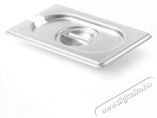 Hendi 806975 GN Kitchen Line GN 1/9 acélfedő, kivágás merőkanálhoz Konyhai termékek - Konyhai eszköz - Egyéb konyhai eszköz - 524917