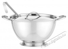 Hendi 434208 Levesestál fedővel + merőkanál, 2,7 l Konyhai termékek - Edény - Egyéb edény - 527282