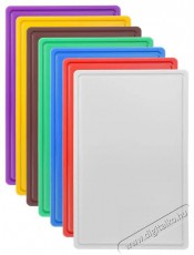 Hendi 826003 GN 1/1 Vágódeszka, fehér Konyhai termékek - Konyhai eszköz - Vágódeszka - 527292