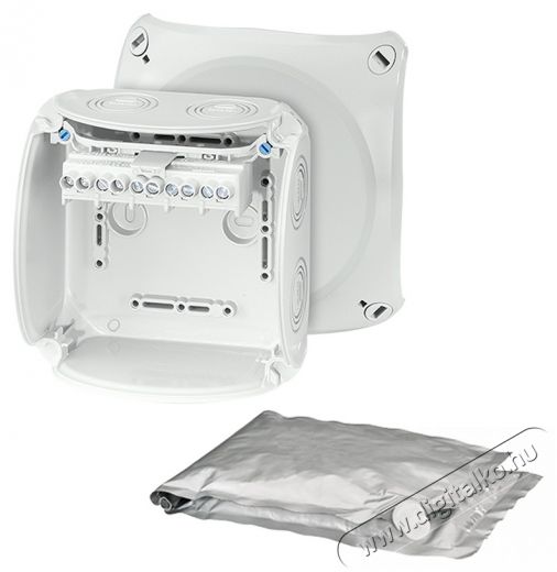 Hensel WP 0606 G kiöntőmasszával szürke vízálló kábelösszekötő doboz Iroda és számítástechnika - Egyéb számítástechnikai termék - 389087