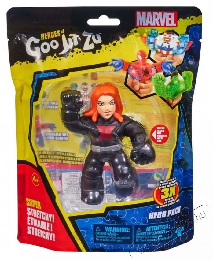 Heroes Of Goo Jit Zu Marvel Black Widow H&aacute;ztart&aacute;s / Otthon / K&uuml;lt&eacute;r - J&aacute;t&eacute;k / Sport - J&aacute;t&eacute;kfigura - 531849