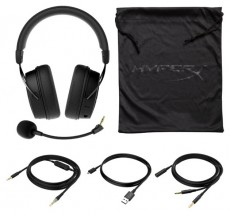 HP HyperX Cloud MIX 3,5 Jack fekete gamer headset Audio-Video / Hifi / Multimédia - Fül és Fejhallgatók - Fejhallgató mikrofonnal / headset - 389756
