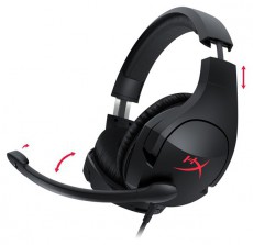 HP HyperX Cloud Stinger 3,5 Jack gamer headset Audio-Video / Hifi / Multimédia - Fül és Fejhallgatók - Fejhallgató mikrofonnal / headset - 389753