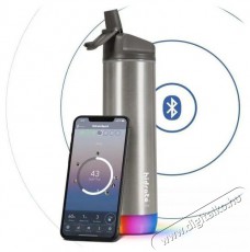 HidrateSpark Steel Okos&uuml;veg, 620 ml, stainless Konyhai term&eacute;kek - Egy&eacute;b / Konyhai kieg&eacute;sz&iacute;tő - 522942