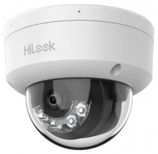 HILOOK IPC-D140HA-LU(2.8mm) /Kültéri/4MP/2,8mm/IR/Láthatófény 30m/IK08/MD 2.0/Smart Hybrid Light PoE IP dóm kamera Háztartás / Otthon / Kültér - Biztonságtechnika - Biztonsági kamera - 508663
