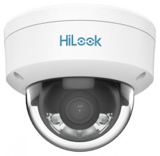 HILOOK IPC-D129HA(2.8mm) /Kültéri/2MP/2,8mm/Láthatófény 30m/DWDR/IK08/MD 2.0/ColorVu PoE IP dóm kamera Háztartás / Otthon / Kültér - Biztonságtechnika - Biztonsági kamera - 508909