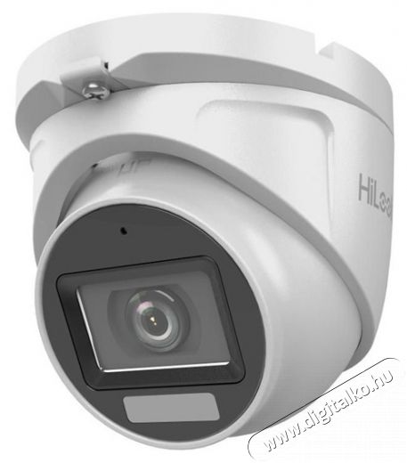 HILOOK THC-T157-LMS(2.8mm) /kültéri/5MP/2,8mm/IR30m/Láthatófény 20m/4in1/Smart-Hybrid Light analóg turret kamera Háztartás / Otthon / Kültér - Biztonságtechnika - Biztonsági kamera - 508907