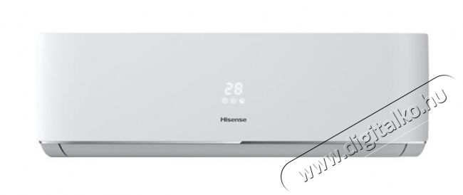 Hisense AS-12UR4RYDDJ01 Eco Easy split klíma szett (3,4 kW) Háztartás / Otthon / Kültér - Ventilátor / Légkondicionáló - Split klíma - 348669