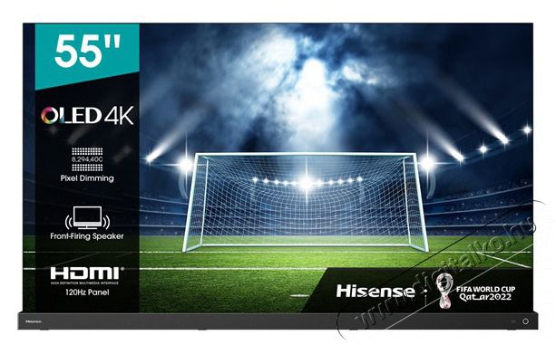 Hisense 55 55A9G 4K UHD Smart OLED TV Televíziók - OLED televízió - UHD 4K felbontású - 384738