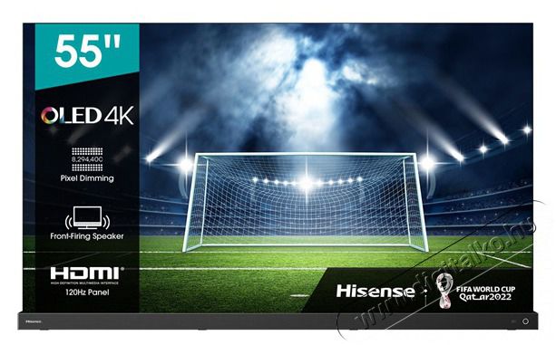 Hisense 55 55A9G 4K UHD Smart OLED TV Telev&iacute;zi&oacute;k - OLED telev&iacute;zi&oacute; - UHD 4K felbont&aacute;s&uacute; - 384738