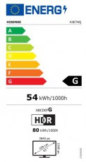 Hisense 43" 43E7HQ 4K UHD Smart QLED TV Telev&iacute;zi&oacute;k - LED telev&iacute;zi&oacute; - UHD 4K felbont&aacute;s&uacute; - 457331