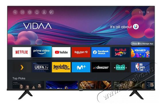Hisense 58 58A6BG 4K UHD Smart LED TV Telev&iacute;zi&oacute;k - LED telev&iacute;zi&oacute; - UHD 4K felbont&aacute;s&uacute; - 478249