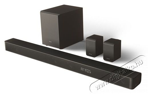 Hisense AX5100G 5.1 csatorn&aacute;s fekete hangprojektor Audio-Video / Hifi / Multim&eacute;dia - Hangprojektor / soundbar - M&eacute;lyl&aacute;d&aacute;val - 478813