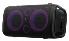 Hisense Party Rocker One fekete Bluetooth hangszóró + mikrofon Audio-Video / Hifi / Multimédia - Hordozható, vezeték nélküli / bluetooth hangsugárzó - Hordozható, vezeték nélküli / bluetooth hangsugárzó - 478840