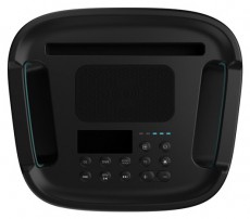 Hisense Party Rocker One fekete Bluetooth hangszóró + mikrofon Audio-Video / Hifi / Multimédia - Hordozható, vezeték nélküli / bluetooth hangsugárzó - Hordozható, vezeték nélküli / bluetooth hangsugárzó - 478840