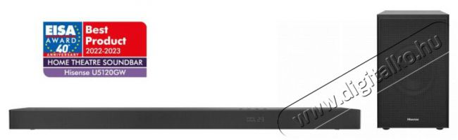 Hisense U5120GW 5.1.2 csatornás fekete hangprojektor Audio-Video / Hifi / Multimédia - Hangfal - Hangfalszett - Álló / front hangfal - 478218
