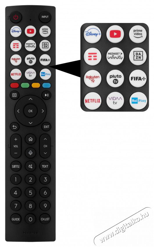 Hisense 43A6K UHD SMART LED TV Telev&iacute;zi&oacute;k - LED telev&iacute;zi&oacute; - UHD 4K felbont&aacute;s&uacute; - 492395