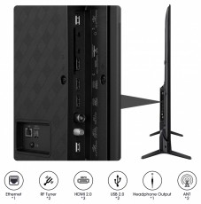 Hisense 55A6K Smart LED Televízió Televíziók - LED televízió - UHD 4K felbontású - 494231