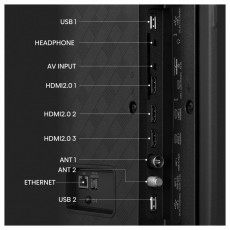 Hisense 55A6K Smart LED Televízió Televíziók - LED televízió - UHD 4K felbontású - 494231