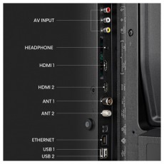 Hisense 40A4K televízió 101,6 cm (40) Full HD Smart TV Wi-Fi Fekete Televíziók - LED televízió - 1080p Full HD felbontású - 494568