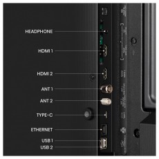Hisense 40A5KQ Smart QLED Televízió, 100 cm, Full HD, F energiaosztály, Fekete Televíziók - LED televízió - UHD 4K felbontású - 494862