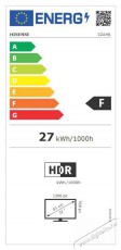 Hisense 32A4K Smart LED Televízió, 80 cm, HD, F energiaosztály Televíziók - LED televízió - 1080p Full HD felbontású - 495265