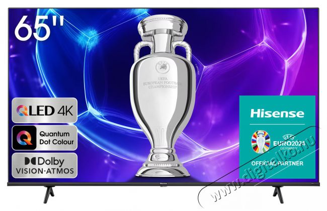 Hisense 65E7KQ Smart QLED Telev&iacute;zi&oacute; Telev&iacute;zi&oacute;k - LED telev&iacute;zi&oacute; - UHD 4K felbont&aacute;s&uacute; - 495714