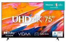 Hisense 75 75A6K 4K UHD Smart LED TV Televíziók - LED televízió - UHD 4K felbontású - 496838