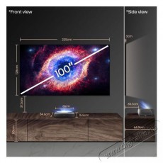 Hisense 100L9HD 4K UHD Smart Lézer TV Televíziók - Kivetítő - Kivetítő - 499693