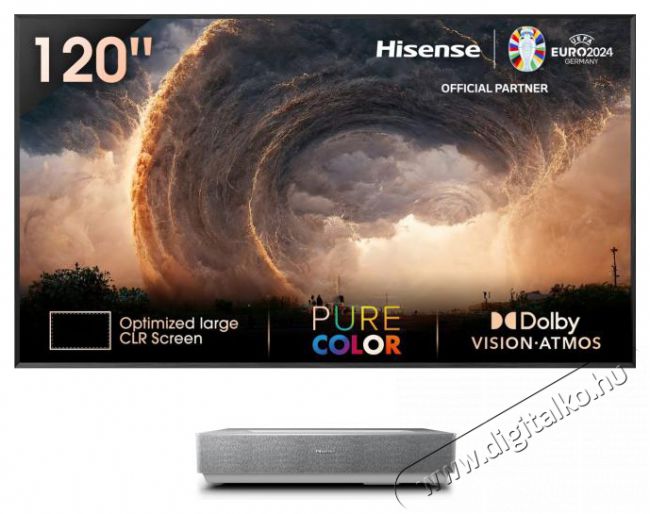 Hisense 120L5HA 4K UHD Smart Lézer TV Televíziók - Kivetítő - Kivetítő - 499694