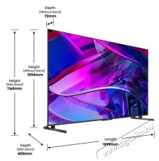 Hisense 85 85U7KQ 4K UHD Smart Mini-LED ULED TV Televíziók - LED televízió - UHD 4K felbontású - 499692