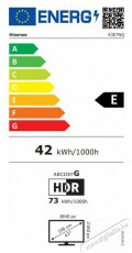 Hisense 43 43E7NQ 4K UHD Smart QLED TV Televíziók - OLED televízió - UHD 4K felbontású - 501574