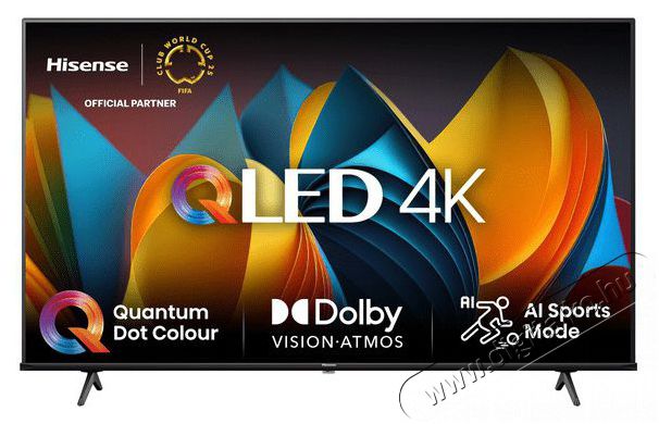 Hisense 43 43E7NQ 4K UHD Smart QLED TV Televíziók - OLED televízió - UHD 4K felbontású - 501574