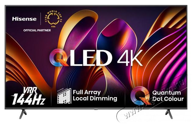 Hisense 65 65E7NQPRO 4K UHD Smart QLED TV Televíziók - LED televízió - UHD 4K felbontású - 501513