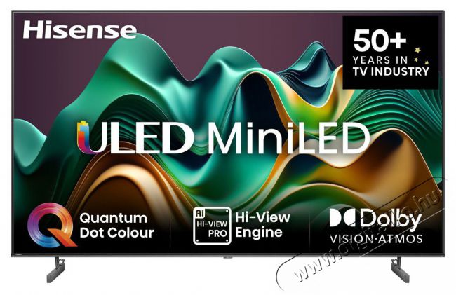 Hisense 75 75U6NQ 4K UHD Smart MiniLED TV Televíziók - LED televízió - UHD 4K felbontású - 501518