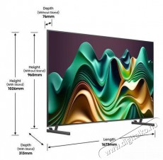 Hisense 75 75U6NQ 4K UHD Smart MiniLED TV Televíziók - LED televízió - UHD 4K felbontású - 501518